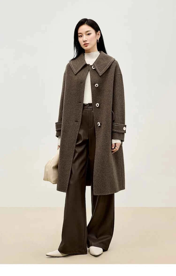 Casaco de Lã Sentubila — Elegância Atemporalaa