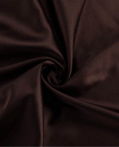 Clacive moda solta marrom cetim vestidos femininos 2025 verão cinta sem mangas até o chão vestido sexy sem costas vestido feminino