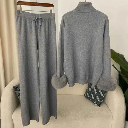 Conjunto Luxuoso de Inverno — Elegância Atemporal