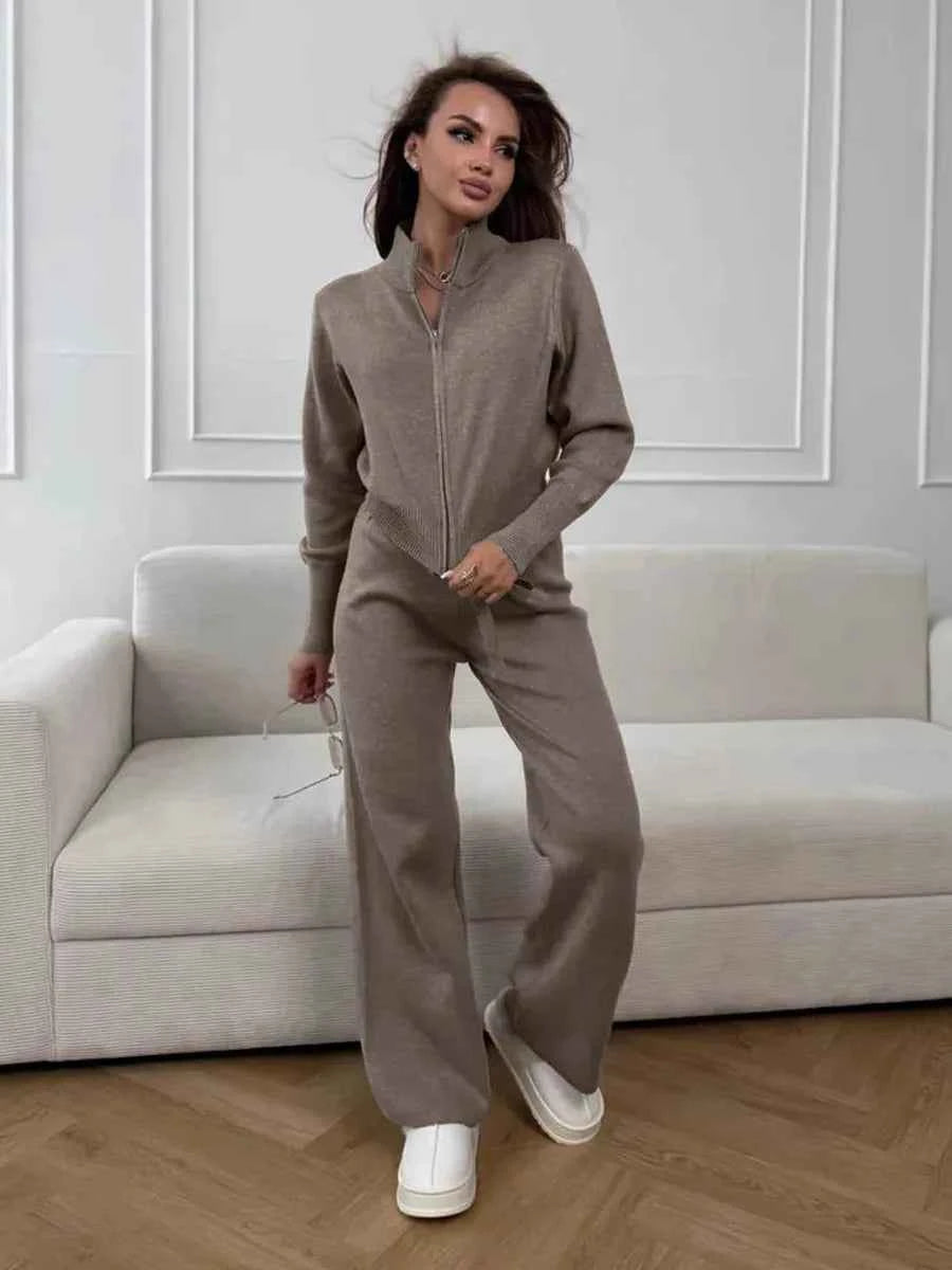 Bornladies Elegância Atemporal: Conjunto de Malha Feminina