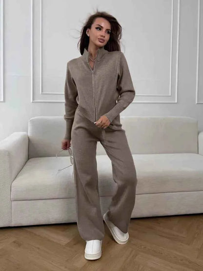 Bornladies Elegância Atemporal: Conjunto de Malha Feminina