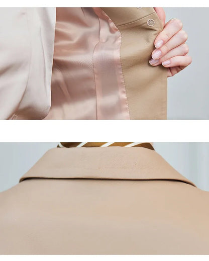 Jaqueta Feminina de Couro Helena