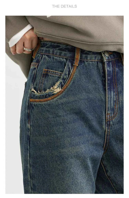 Calça Jeans Feminina Wide Leg Plus Size - AlmaChic