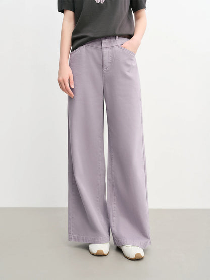 ​ Dushu 2025 jeans retos multicoloridos femininos – calças jeans casuais de pernas largas, conforto, uso diário, recém-chegado ​