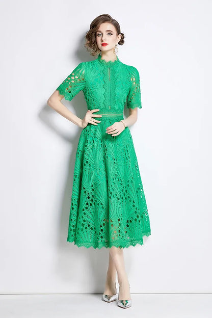 Vestido de Renda Elegante Florence