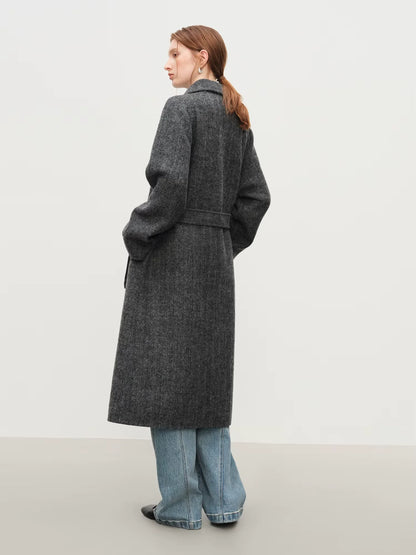 Casaco Feminino Inverno Europeu Méribel Corte Longo