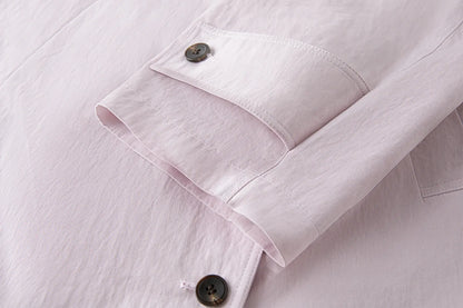 Trench Coat Feminino Camille — Oversized Clássico para Meia-Estação