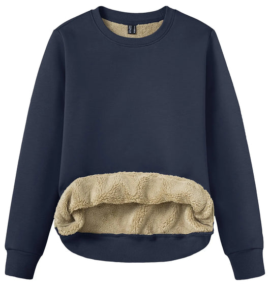 Tacvasen inverno sherpa forrado moletom das mulheres grosso quente velo sweatshirts festa em casa casual hoodies streetwear pulôver topos