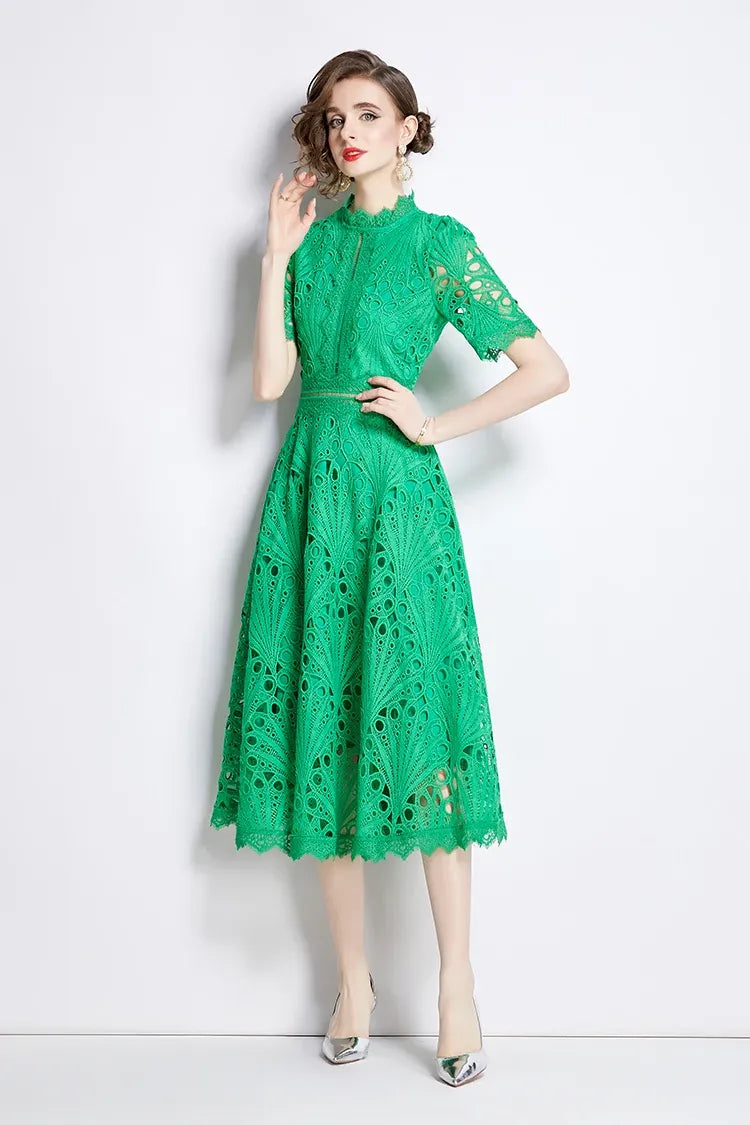 Vestido de Renda Elegante Florence