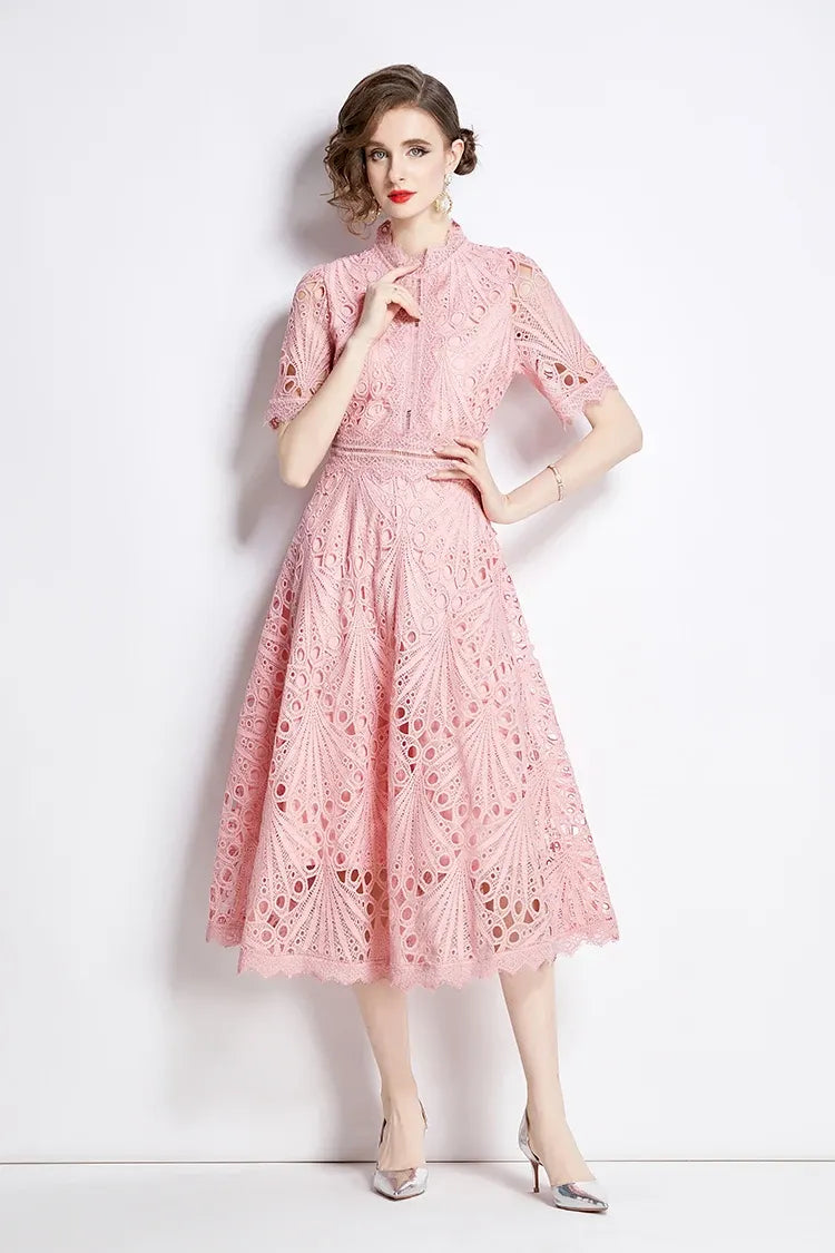 Vestido de Renda Elegante Florence