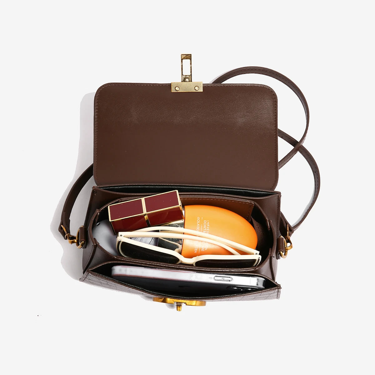 Bolsa Feminina Pequena de Couro - AlmaChic