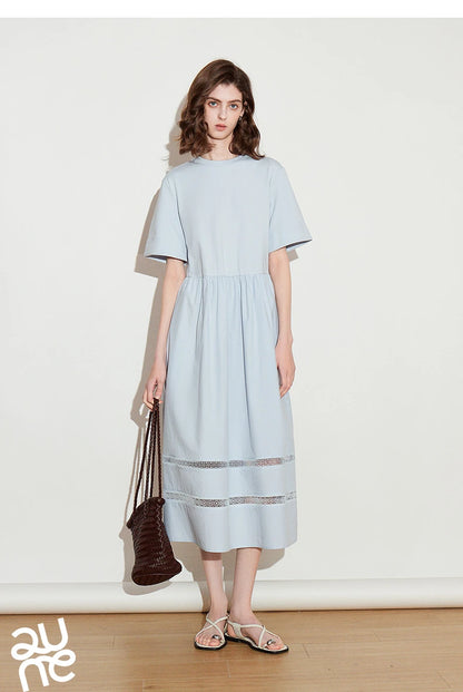 TOYOUTH Vestido feminino 2025 primavera novo vestido elegante 8519015