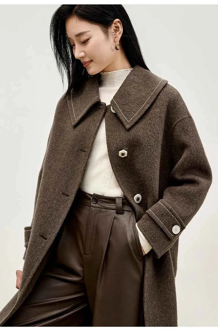 Casaco de Lã Sentubila — Elegância Atemporalaa