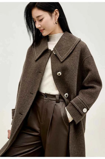 Casaco de Lã Sentubila — Elegância Atemporalaa