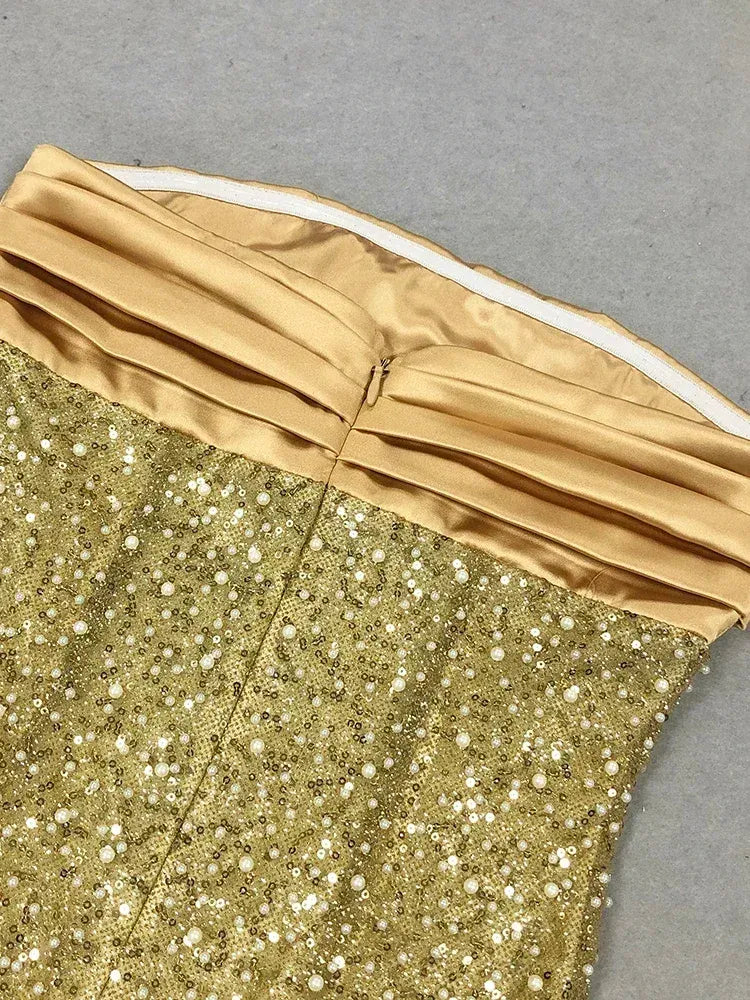 Vestido Longo Luxe Pérola