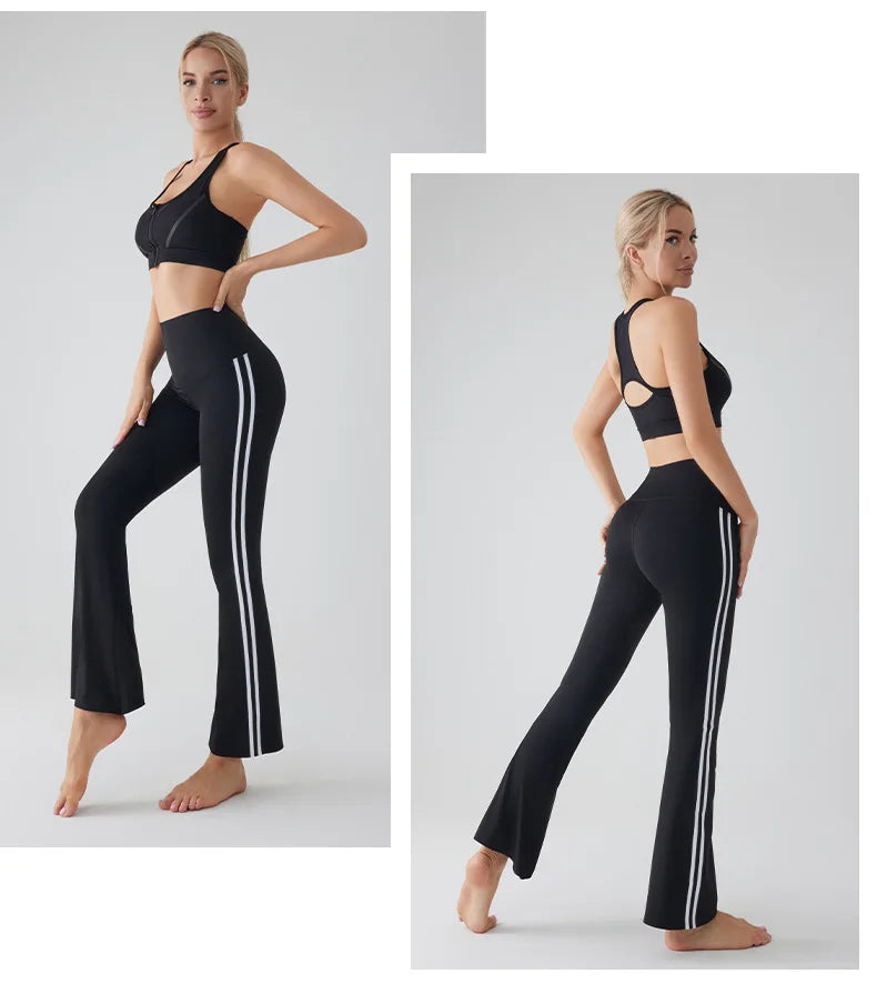 Legging Flare Feminina Cintura Alta Fit - AlmaChic