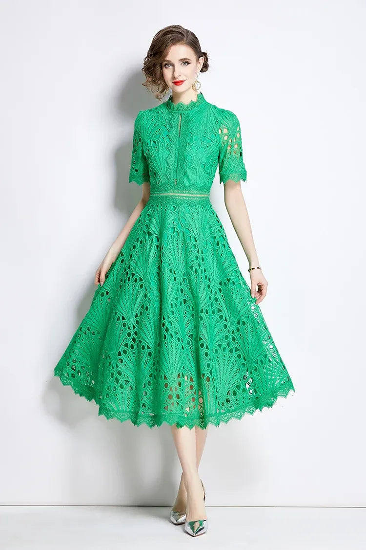 Vestido de Renda Elegante Florence