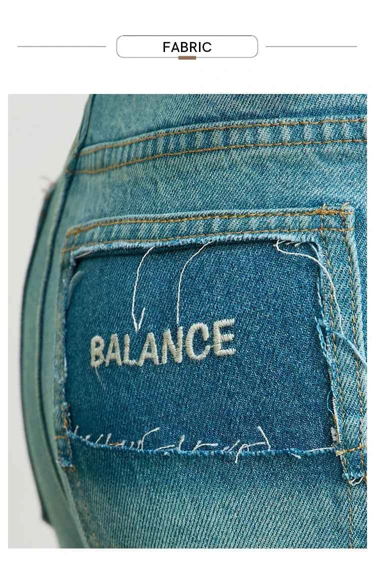 Calça Wide Leg Feminina Élise Soft Denim – Leveza Elegante que Transforma Sua Presença