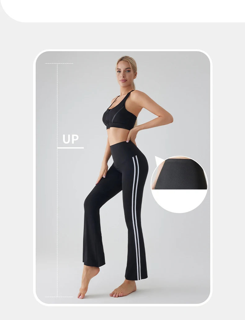 Legging Flare Feminina Cintura Alta Fit - AlmaChic