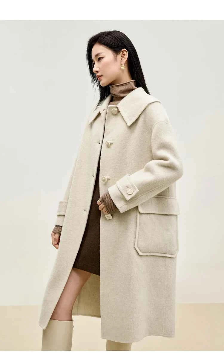 Casaco de Lã Sentubila — Elegância Atemporalaa