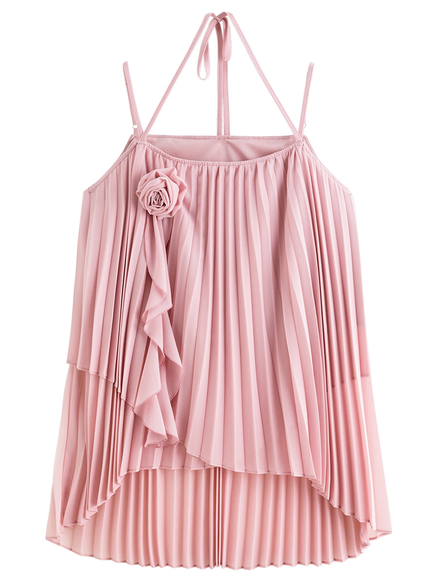 Blusa Floral Tridimensional Plissada - AlmaChic