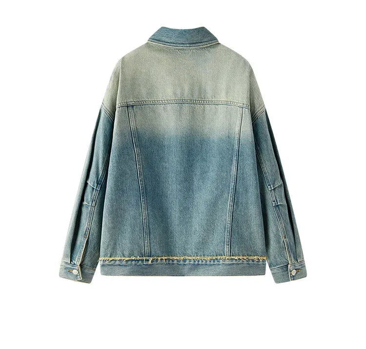 Jaqueta Jeans Feminina Conforto Urbano Helena