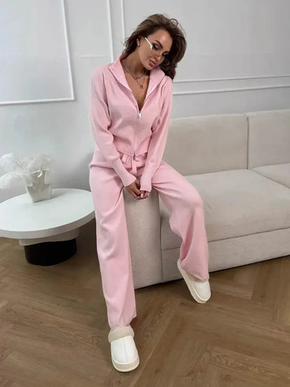 Conjunto Feminino Malha Conforto Elegante Élise