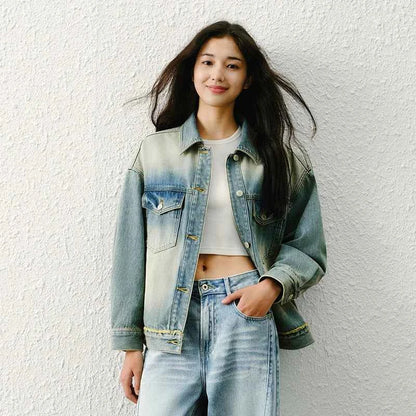 Jaqueta Denim Semir — Elegância e Conforto Atemporal