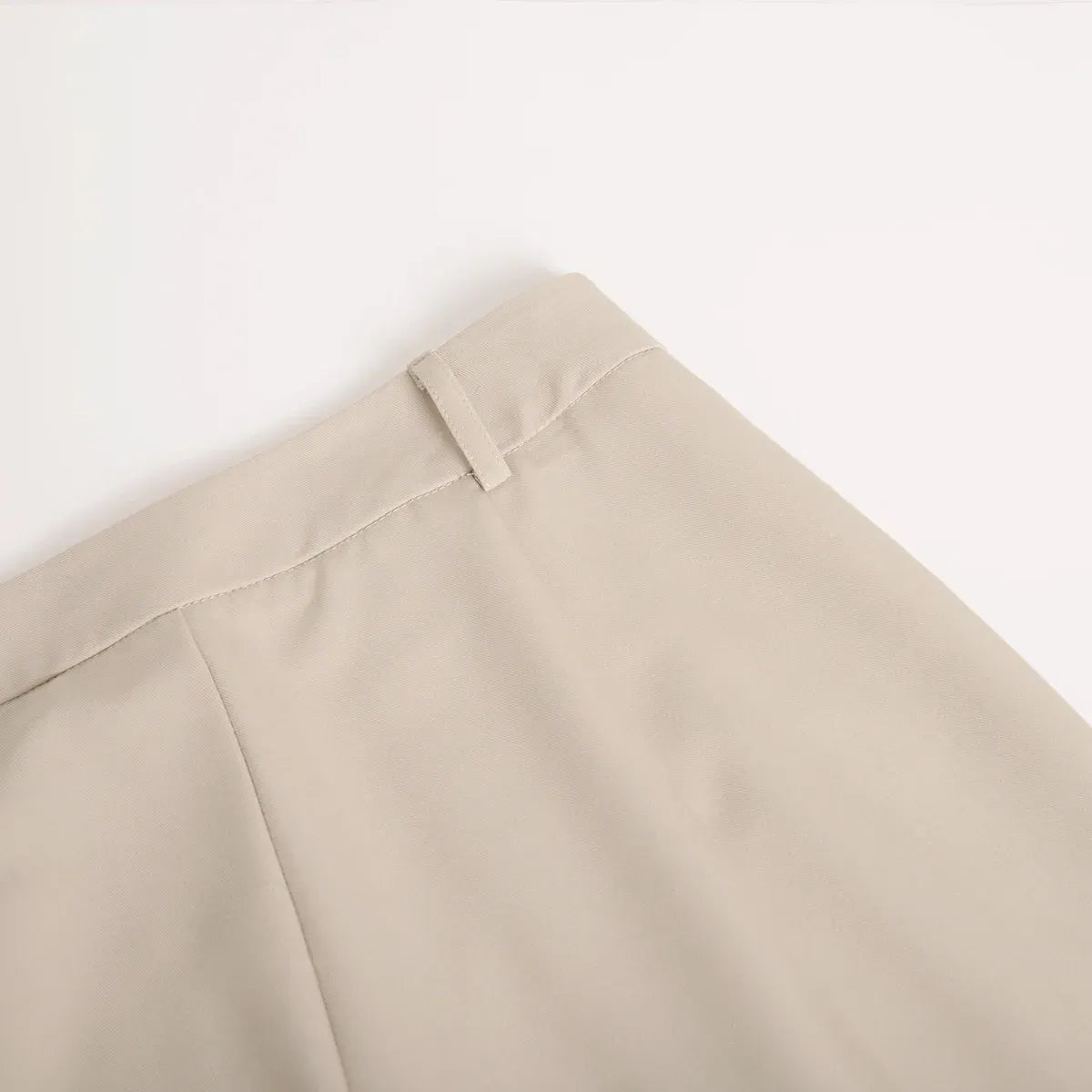 Calça Alfaiataria Feminina Lady City Cintura Alta Caqui - AlmaChic