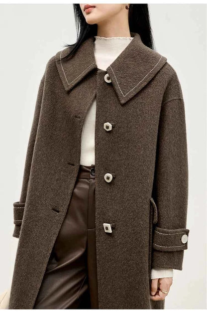 Casaco de Lã Sentubila — Elegância Atemporalaa