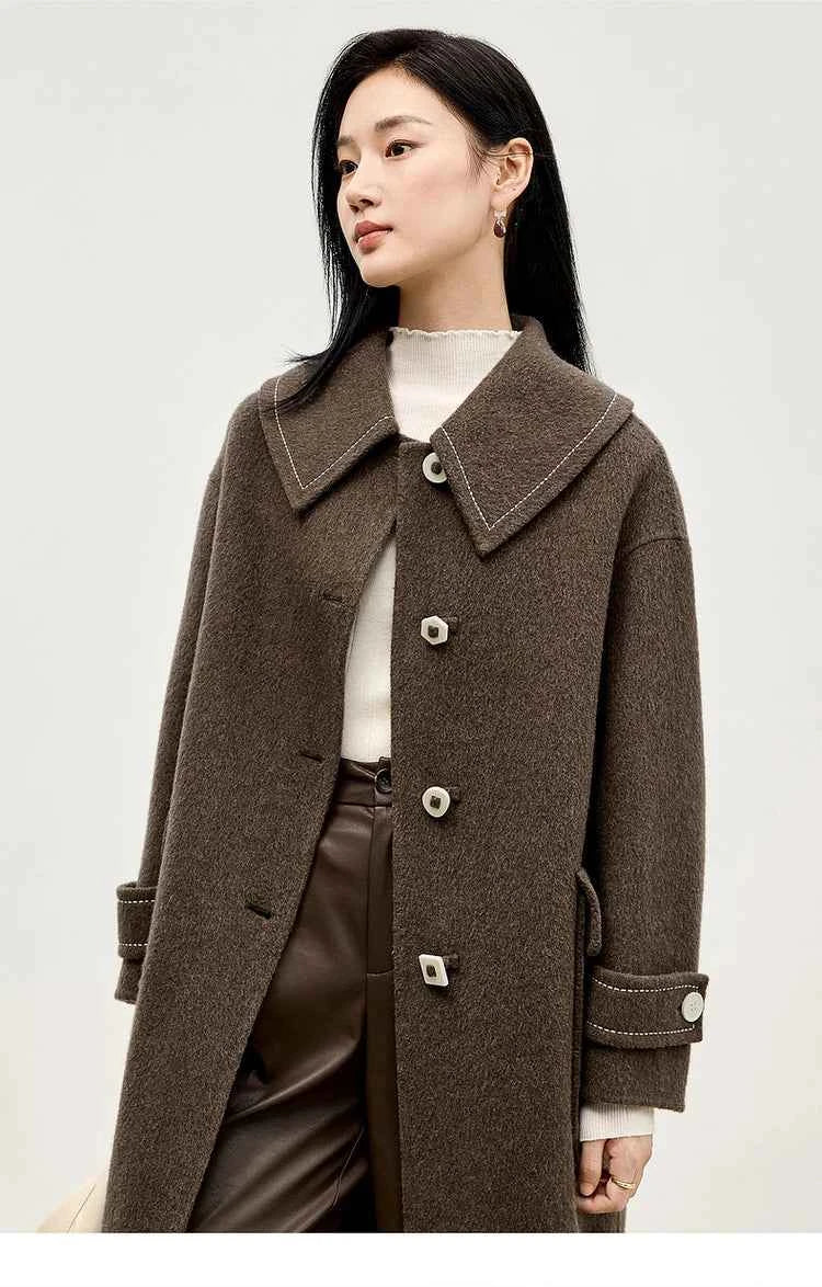 Casaco de Lã Sentubila — Elegância Atemporalaa