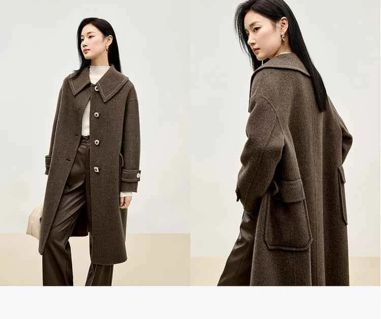 Casaco de Lã Sentubila — Elegância Atemporalaa