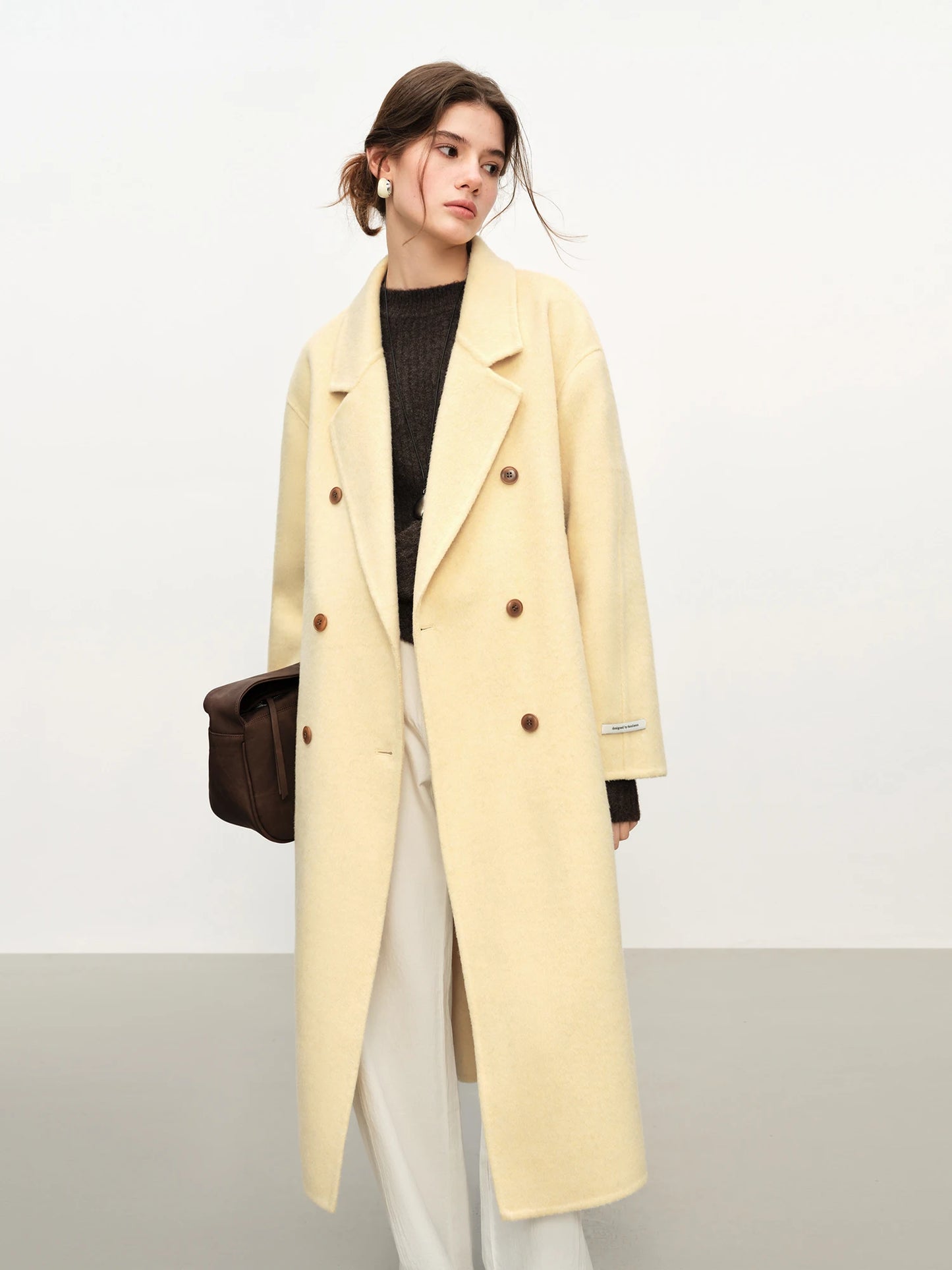 Casaco Feminino Inverno Europeu Méribel Corte Longo