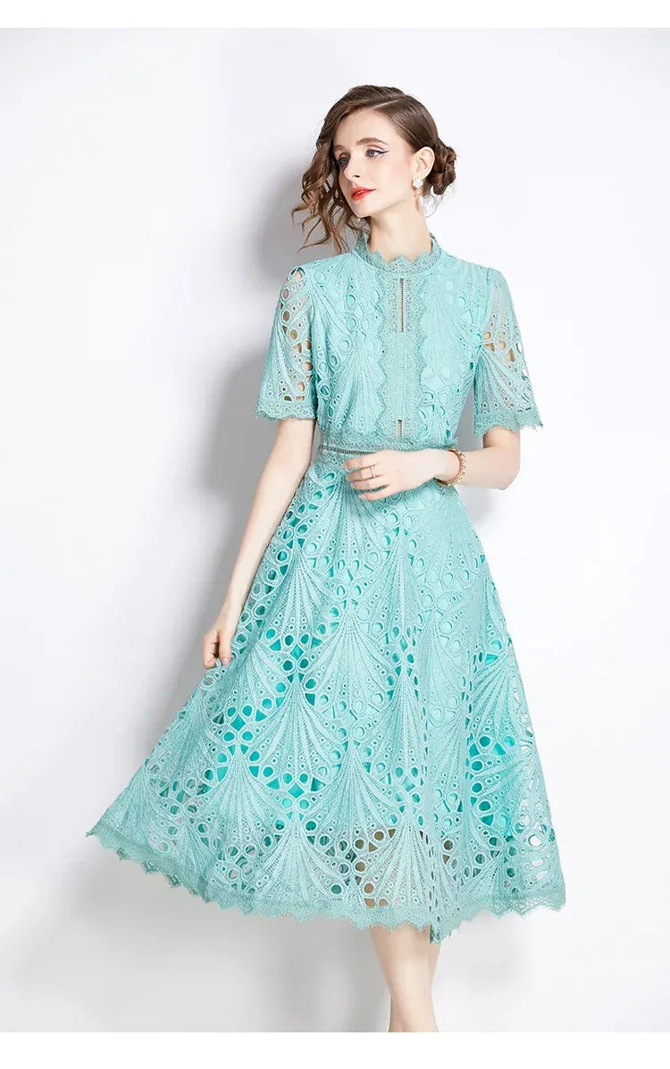 Vestido de Renda Elegante Florence