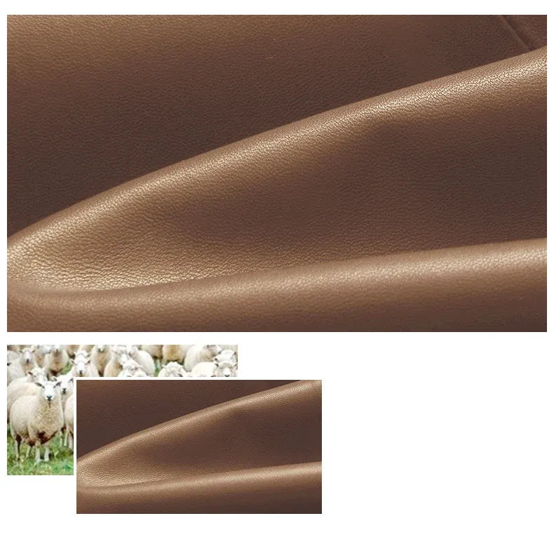 Jaqueta Feminina de Couro Helena