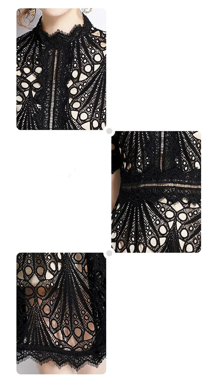 Vestido de Renda Elegante Florence