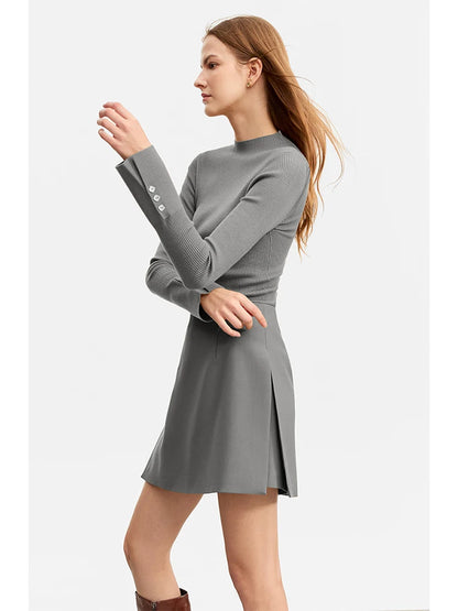 Saia-Shorts A-Line AlmaChic Cintura Alta - AlmaChic