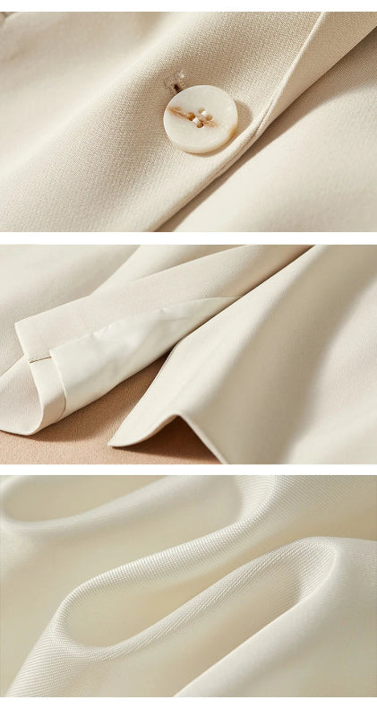 Sentubila sólida blazer senhora do escritório profissional novo único botão de trabalho em linha reta terno jaqueta blazer para mulher 123x43564