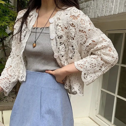 Cardigan Feminino Tricô – Leveza e Elegância em Todas as Estações