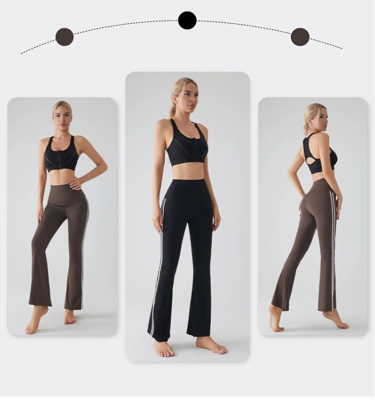 Legging Flare Feminina Cintura Alta Fit - AlmaChic