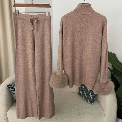 Conjunto Luxuoso de Inverno — Elegância Atemporal