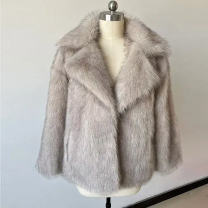 Casaco de Pele Feminino Aurora Éclipse