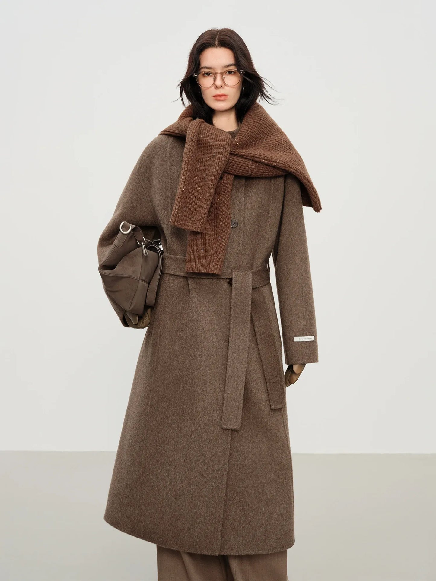 Casaco de Lã Longo Feminino Aurélia