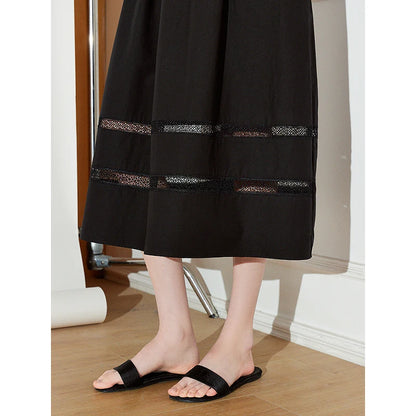 TOYOUTH Vestido feminino 2025 primavera novo vestido elegante 8519015