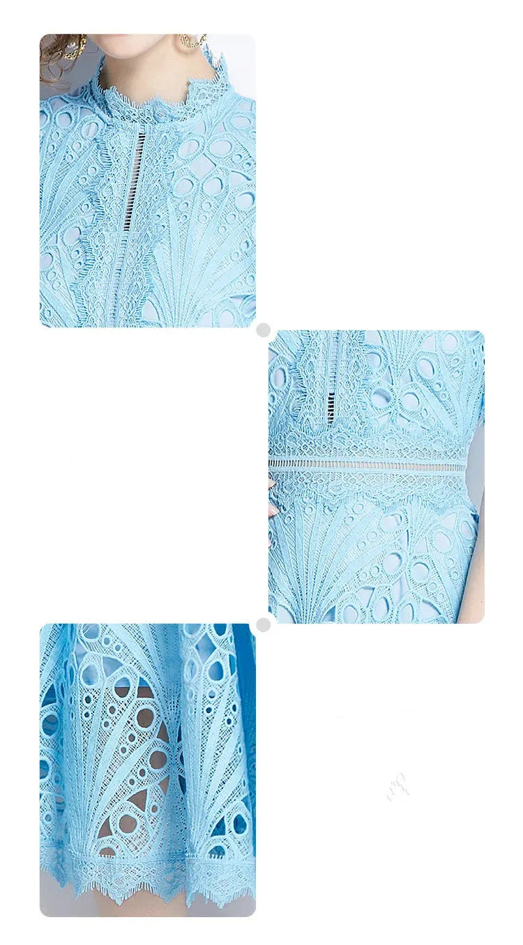 Vestido de Renda Elegante Florence