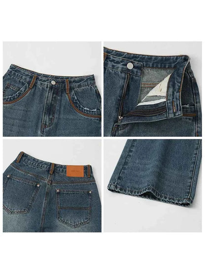 Calça Jeans Feminina Wide Leg Plus Size - AlmaChic