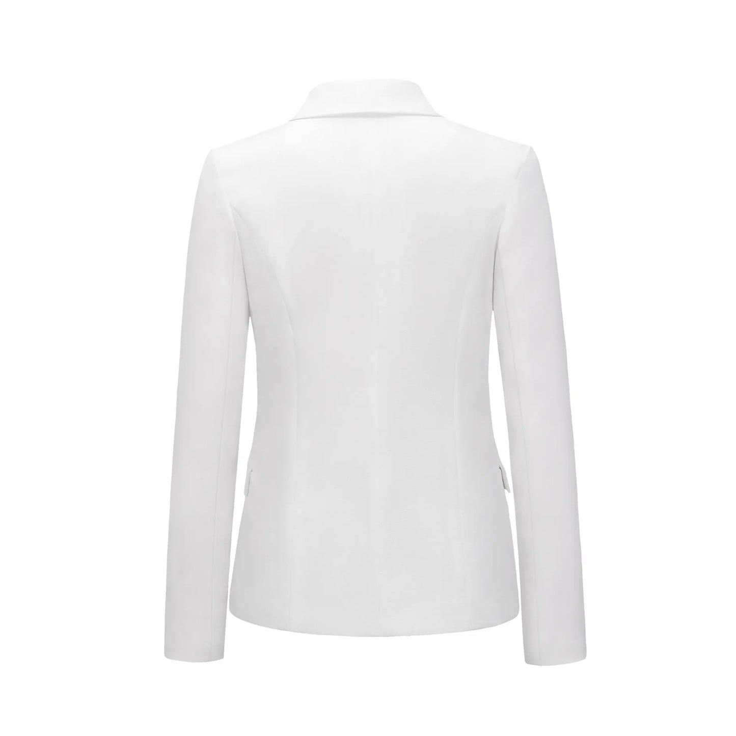 Blazer Feminino Majestic Gold – Alfaiataria com Botões Dourados