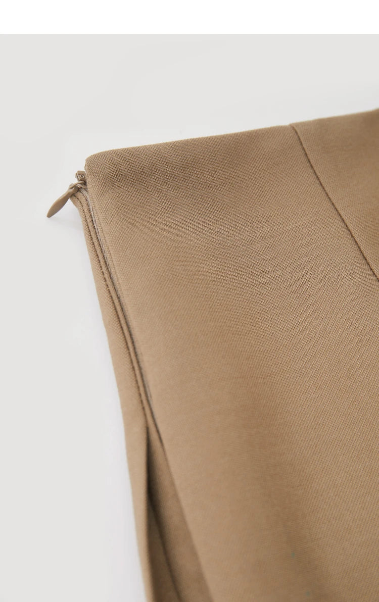 Saia-Shorts A-Line AlmaChic Cintura Alta - AlmaChic