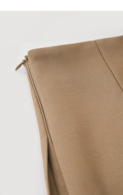 Saia-Shorts A-Line AlmaChic Cintura Alta - AlmaChic