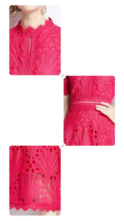 Vestido de Renda Elegante Florence